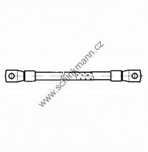 TECNA 3873 - kabel extra flexibilní, 2 m TECNA 3873 - kabel extra flexibilní, 2 m