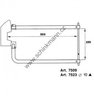 Ramena TECNA 7509 500 mm, větší rozteč (kleště 7900)