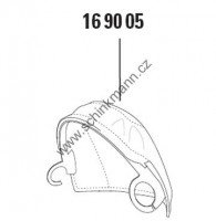 Chránič hlavy - temenní část pro Speedglas 9100