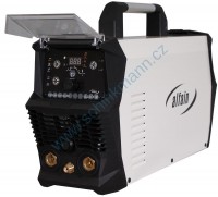 PERUN 200 AC/DC Pulse + hořák T2 4m, zemnící kabel, plynová hadička, rukavice