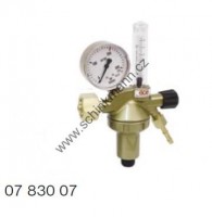 Redukční ventil Argon, DIN+ FLOW N1 (průtokoměr)